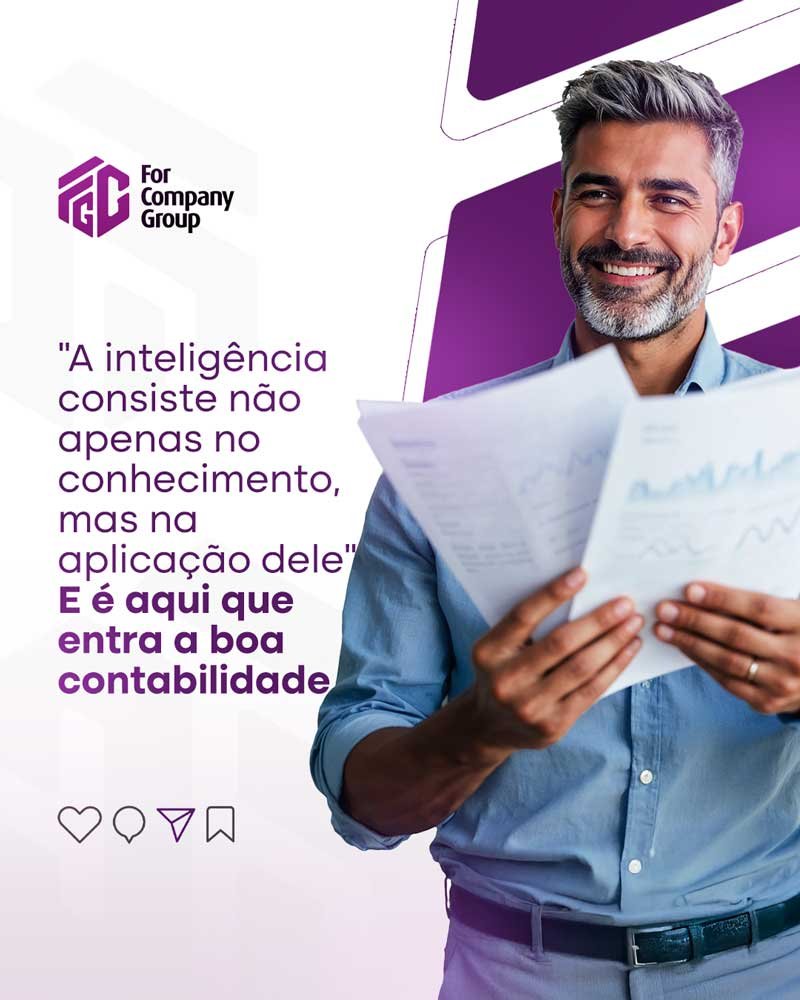 A inteligência consiste não apenas no conhecimento, mas na aplicação dele: e é aqui que entra a boa contabilidade